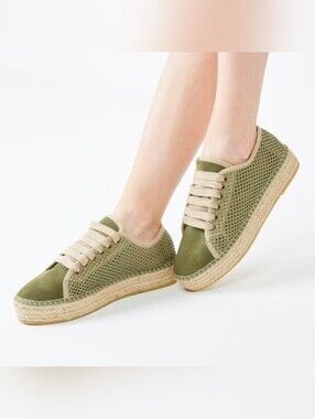 Toni Pons olive green Fedra BQ sneaker espadrilles